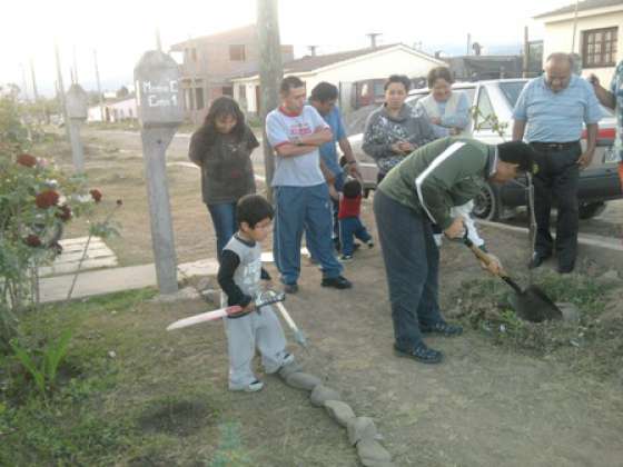 El Consejo Barrial de Seguridad de J. Carlos García Basalo trabaja por el medio ambiente