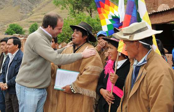 Comunidades originarias de Iruya recibieron las escrituras de sus terrenos