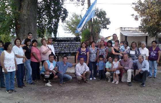 Señalizaron las calles de Villa Santa Anta con nombres de tango