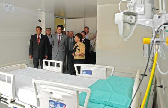 El sanatorio San Roque inauguró un moderno servicio de terapia