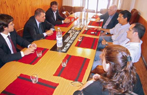 Reunión con la Cámara de Comercio, Industria y Producción de Metán