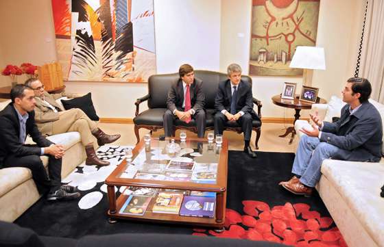 Urtubey recibió al subsecretario general de la Presidencia