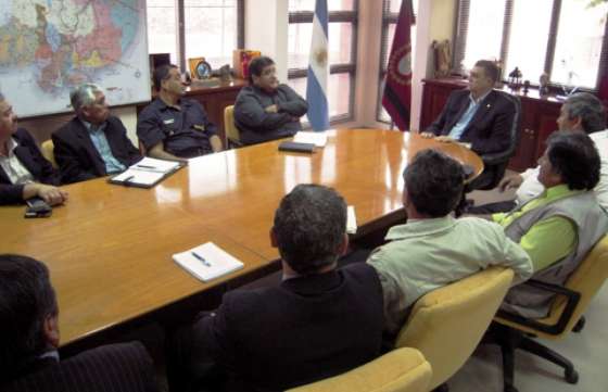 El Ministro de Gobierno recibió a dirigentes de instituciones religiosas