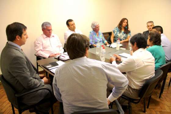 El Ministro de Seguridad se reunió con el intendente y concejales de Aguaray
