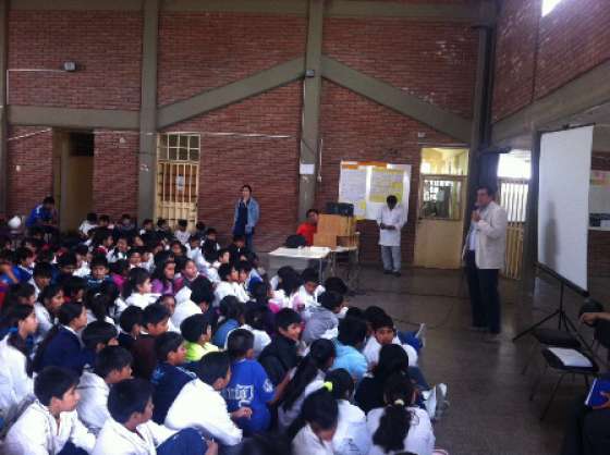 Jornadas de Prevención sobre drogadicción en la Escuela Independencia Nacional