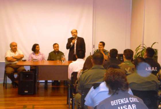 Brigadistas asistieron al curso de búsqueda y rescate en estructuras colapsadas