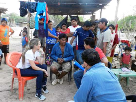 Avanza el trabajo social en Santa Victoria Este