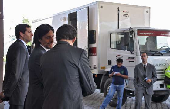 Rentas intensificará el control en rutas con un moderno móvil