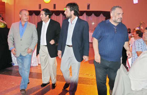 El Gobierno acompañó a los empleados de comercio en su cena de camaradería