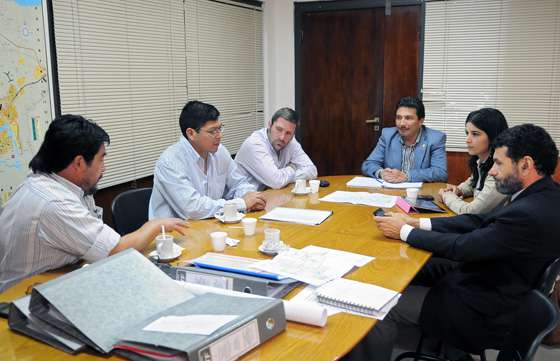 Obras Públicas y Financiamiento coordinan trabajos