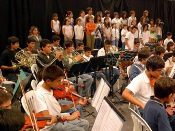 Concierto de la orquesta juvenil en San Antonio de los Cobres