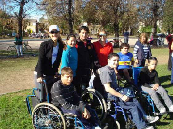 En La Caldera se realiza un encuentro por la integración de la discapacidad