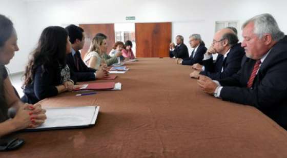 La Ministra de Derechos Humanos se reunió con la Corte de Justicia