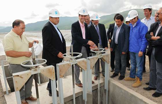 El Gobierno provincial puso en funcionamiento la planta depuradora de la zona norte capitalina