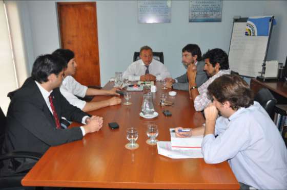 Reunión con representantes de la Delegación de Trabajo de  Joaquín V. González