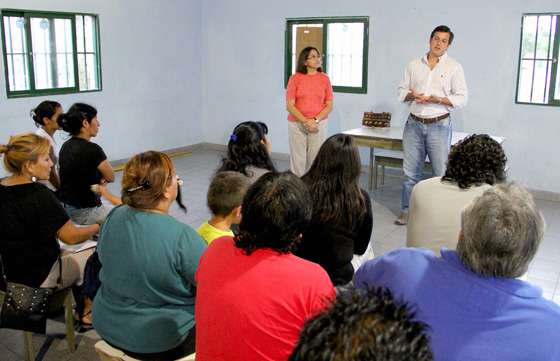 Vecinos desarrollan proyectos comunitarios con el Ministerio de Seguridad
