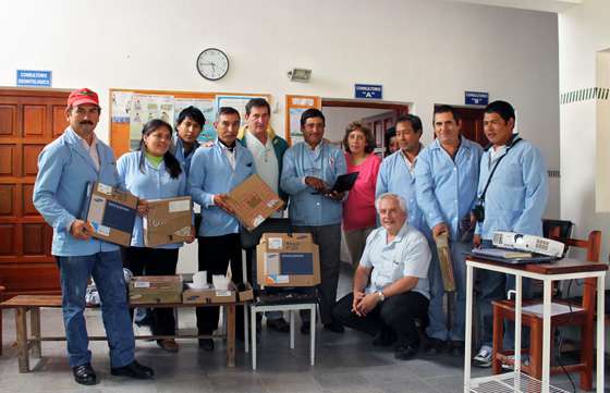 El Gobierno entregó netbooks en Los Toldos
