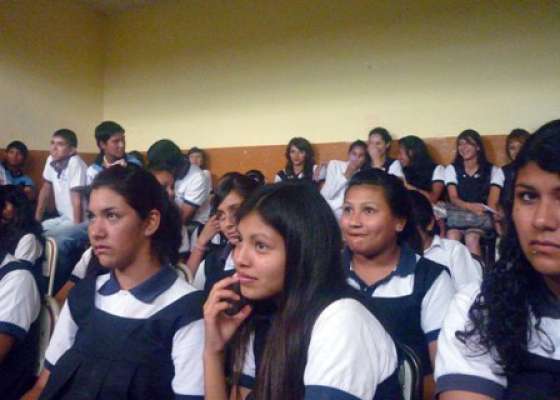 Charlas sobre seguridad a alumnos de Metán