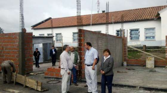 Dib Ashur supervisó el avance de obras en Campo Quijano