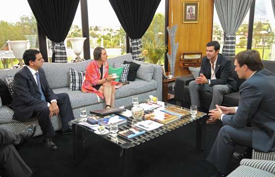 El Gobernador recibió a representantes de la Fundación Alemana Konrad Adenauer