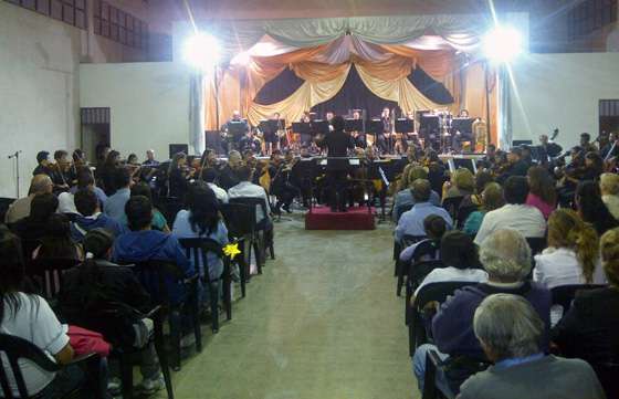 La Sinfónica se presentó en Rosario de Lerma