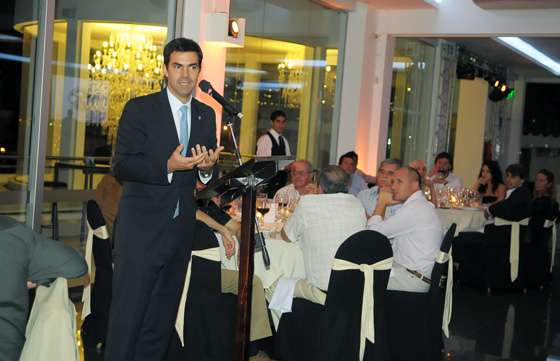Urtubey compartió la cena de fin de año de Agentes de Propaganda Médica