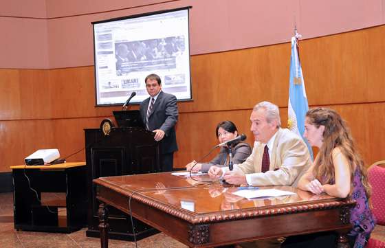 Se presentó la web de Relaciones Internacionales