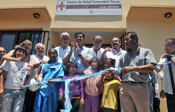 Urtubey inauguró la primera obra del Fondo de Reparación Histórica, un centro de salud en la comunidad de  Yacuy