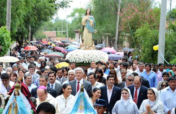 Zottos acompañó al pueblo de Guachipas en su fiesta patronal