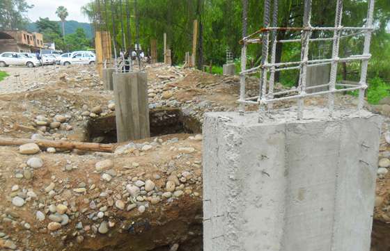 En Aguas Blancas se construye un nuevo parador de Ómnibus