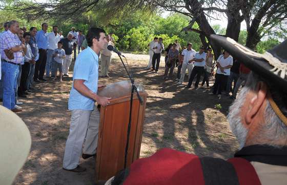 En El Potrero el Gobernador inauguró un puesto sanitario