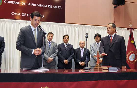 Urtubey puso en funciones a un nuevo funcionario de Salud Pública