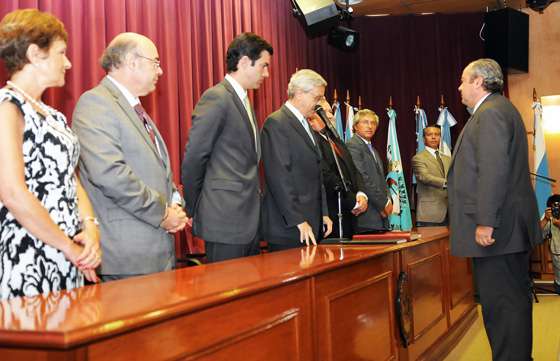 Urtubey asistió al juramento del nuevo juez del Tribunal de Impugnación