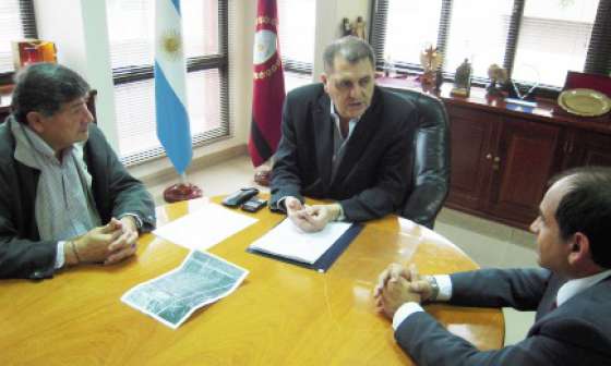 Reunión con intendentes por las obras de la ruta nacional 50