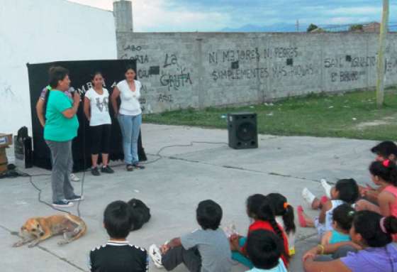 El Consejo de Seguridad del barrio Solidaridad celebró el fin de año con los vecinos