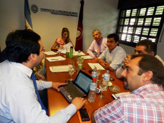Se reunió el gabinete del Ministerio de Derechos Humanos