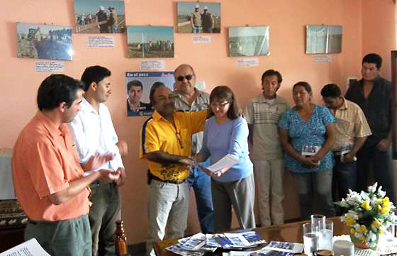 Seguridad subsidiará proyectos comunitarios en Colonia Santa Rosa