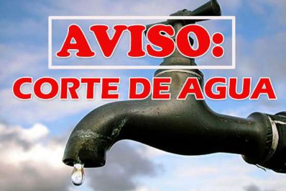 Corte de suministro de agua potable en Vaqueros