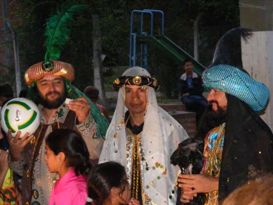 Los Reyes Magos llegaron a la Secretaría de Deportes