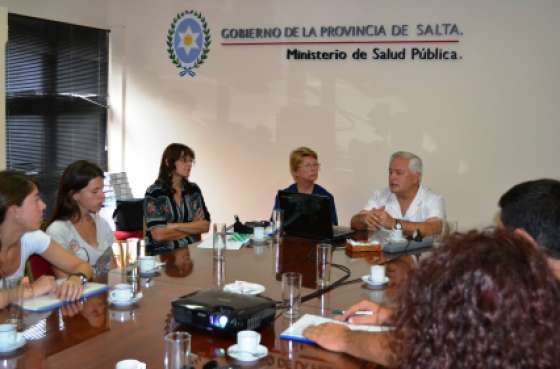 El Ministro de Salud recibió a médicos voluntarios de UNICEF