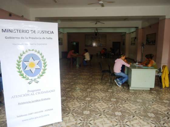 Servicio de atención al ciudadano en el festival de Cachi