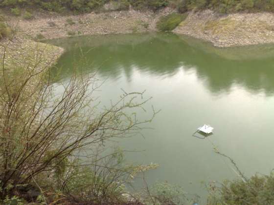 Ambiente realizó inspecciones en el dique Cabra Corral