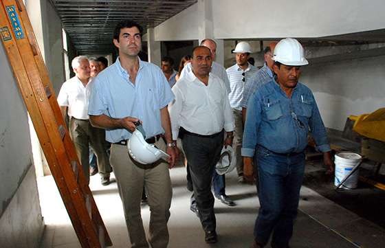 El Gobernador verificó el avance de obras del nuevo hospital de Embarcación