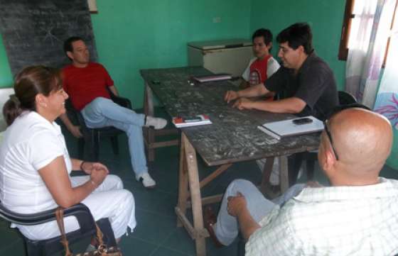 Reunión de coordinadores de Consejos Barriales de Seguridad en Orán