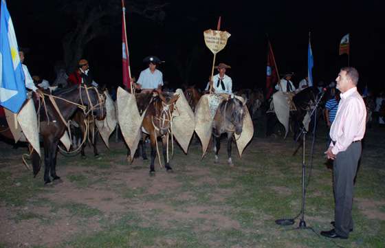 En El Bordo se recordó un nuevo aniversario del natalicio de Güemes