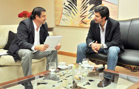 Urtubey analizó con el intendente de La Caldera el desarrollo urbanístico previsto para pueblo