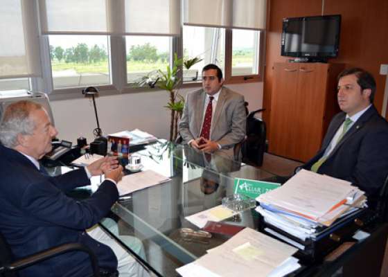 El Ministro de Seguridad se reunió con el Defensor General del Ministerio Público