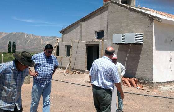 Finaliza la construcción de la fábrica de quesos de Amblayo