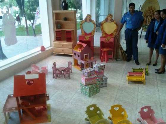 Comenzó la muestra productos de los talleres de laborterapia