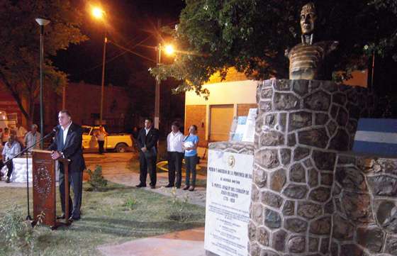 Se inauguró la plazoleta Manuel Belgrano en Güemes